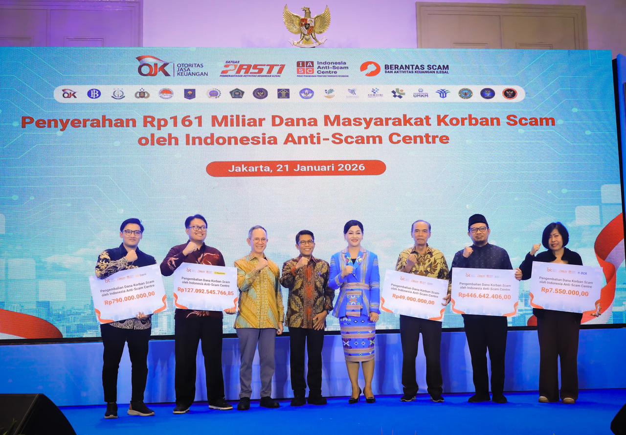 Korban Scam Terima Pengembalian Dana Rp161 Miliar dari IASC