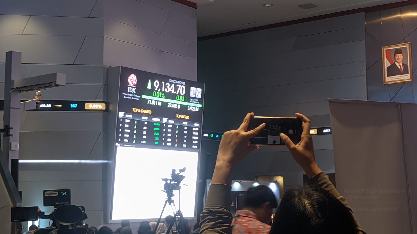 IHSG Balik Menguat ke 9.060 di Sesi I (22/1)