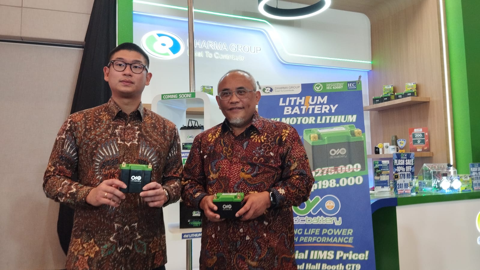 Gaspol EV! DRMA Pamer Baterai Lithium Lokal, Bidik Penjualan Rp6T
