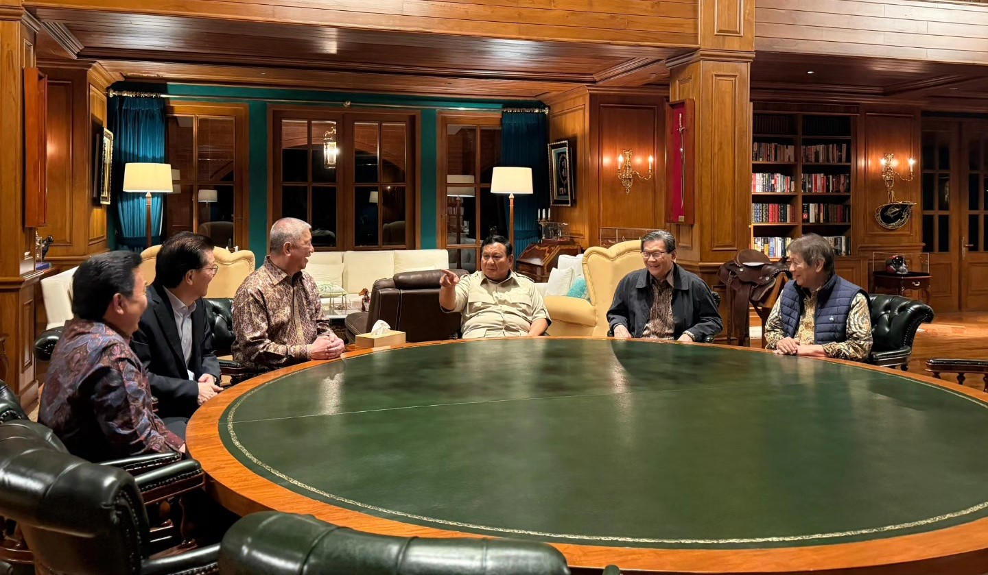 Prabowo dan Lima Konglomerat Satu Meja di Hambalang, Ini yang Dibahas