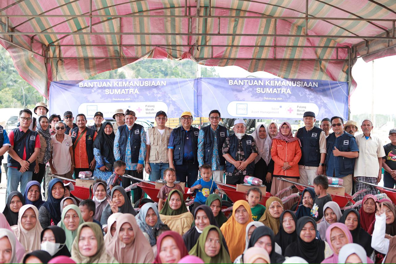 Sucor AM Salurkan 2.000 Paket Bantuan bagi Korban Bencana Sumatera