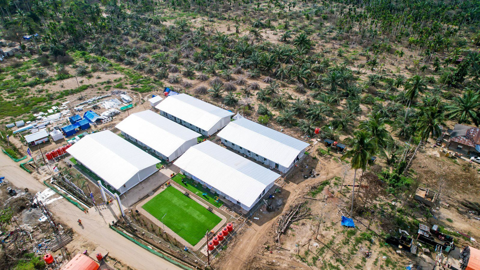 Waskita Karya Rampungkan Huntara Korban Bencana Aceh Utara