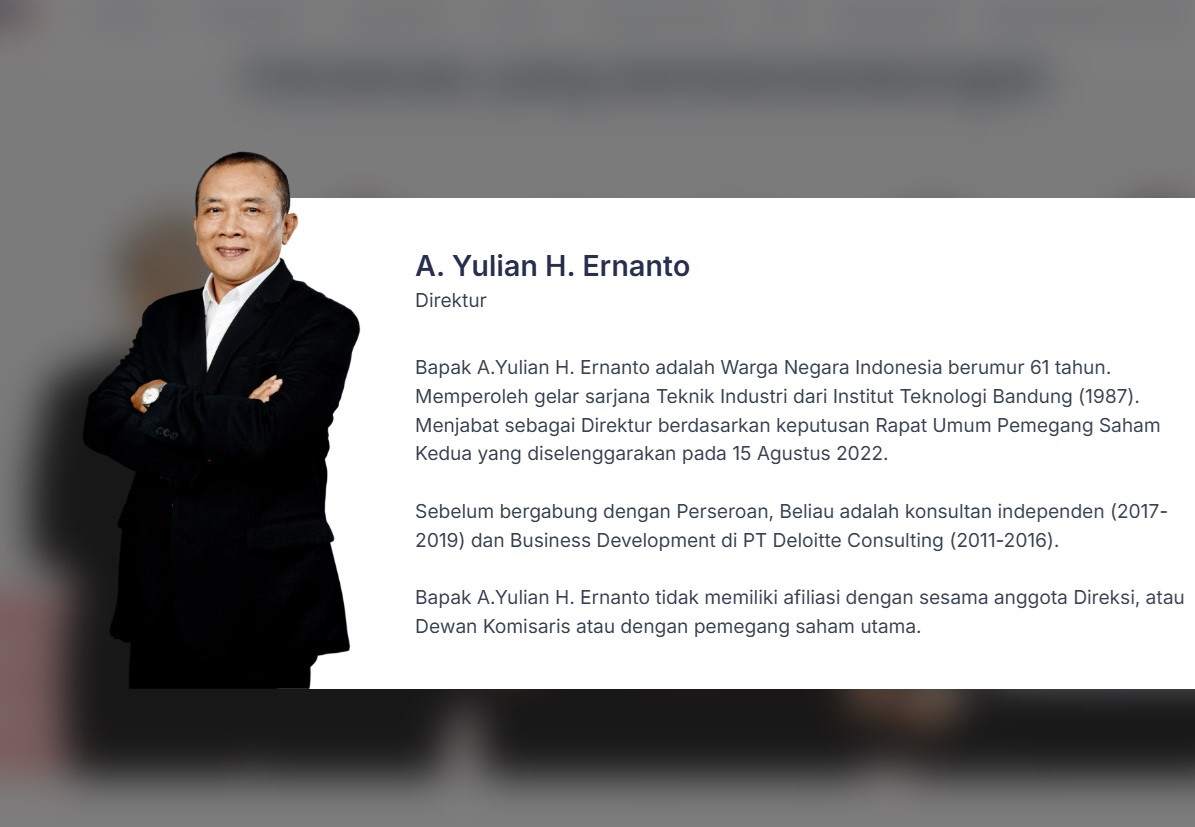 Direktur BLTA Yulian Hery Ernanto Mengundurkan Diri