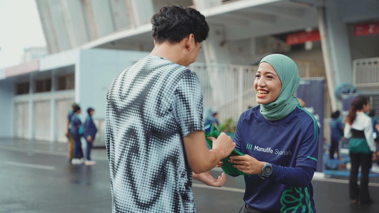 Tetap Bugar, Manulife Syariah Menggeber Gerak Berkah di GBK
