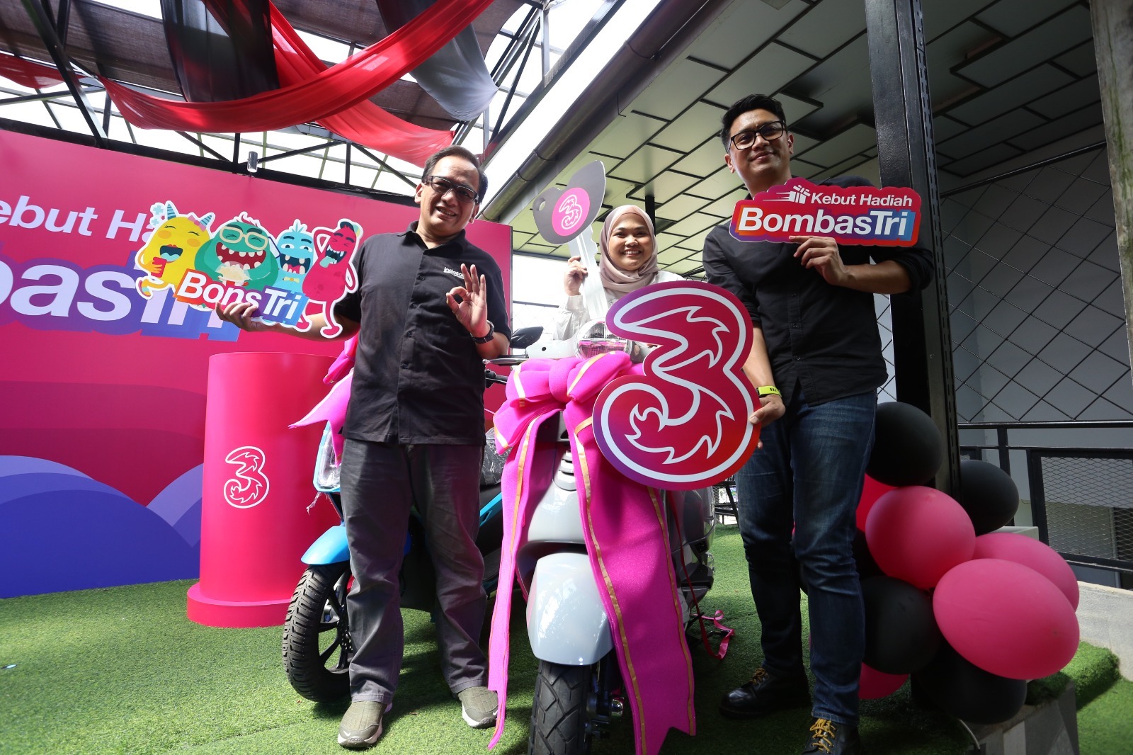 Bagini Cara Tri Rayakan Pelanggan Setia Jakarta Raya