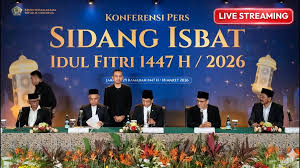 Sidang Isbat, Lebaran 2026 Sabtu 21 Maret, Beda Dengan Muhammadiyah