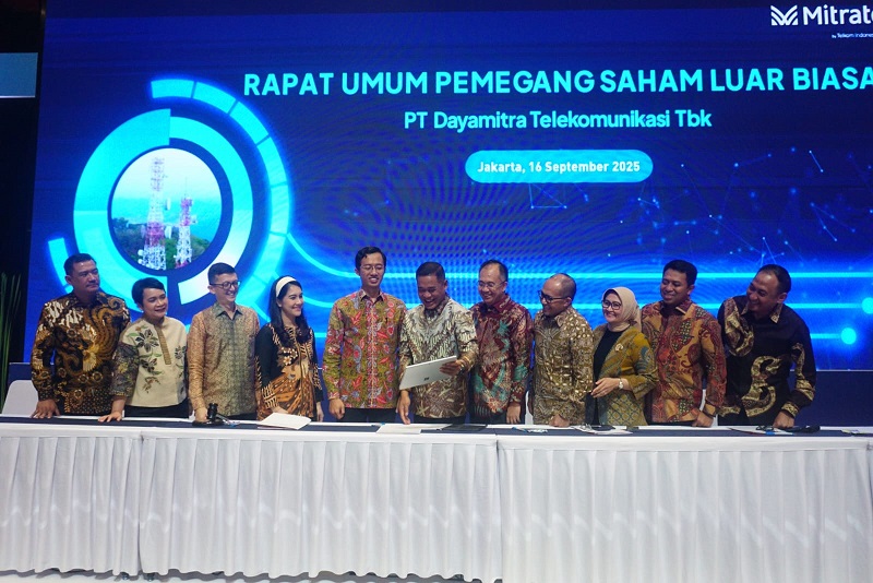 Akhiri 2025, Performa Mitratel (MTEL) Nyaris Stagnan