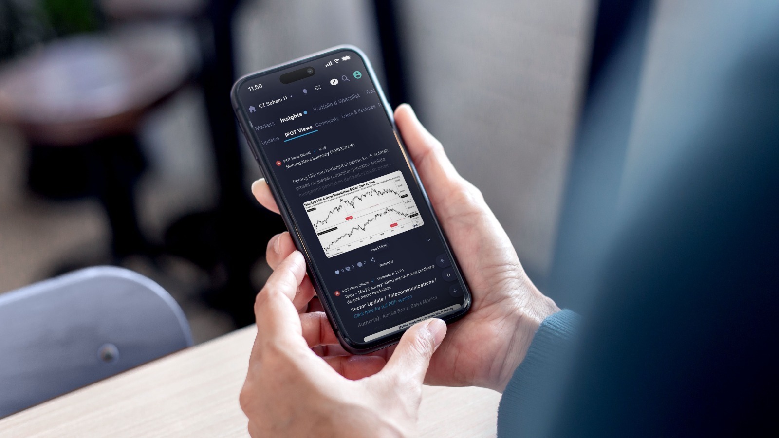 IPOT Izinkan Nasabah Sekuritas Lain Unduh Aplikasi Gratis 