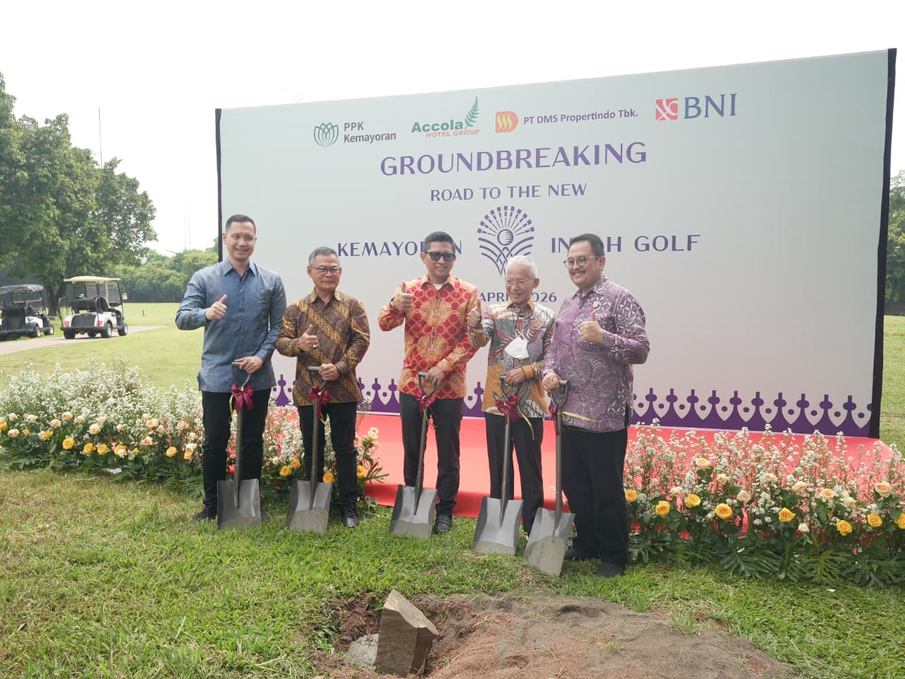 Anak Usaha DMS Propertindo (KOTA) Mulai Renovasi Golf Bandar Kemayoran