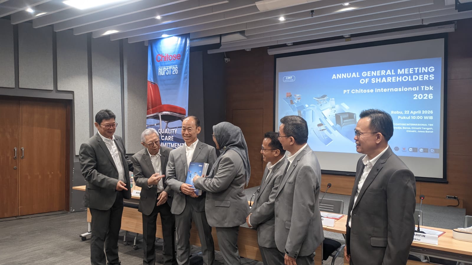 Chitose (CINT) Bagi Dividen Rp13,8 per Saham, Yield Capai 6,05 Persen