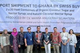 Gula Kelapa Produksi UMKM Tembus Pasar Ghana, Ada Peran Swiss
