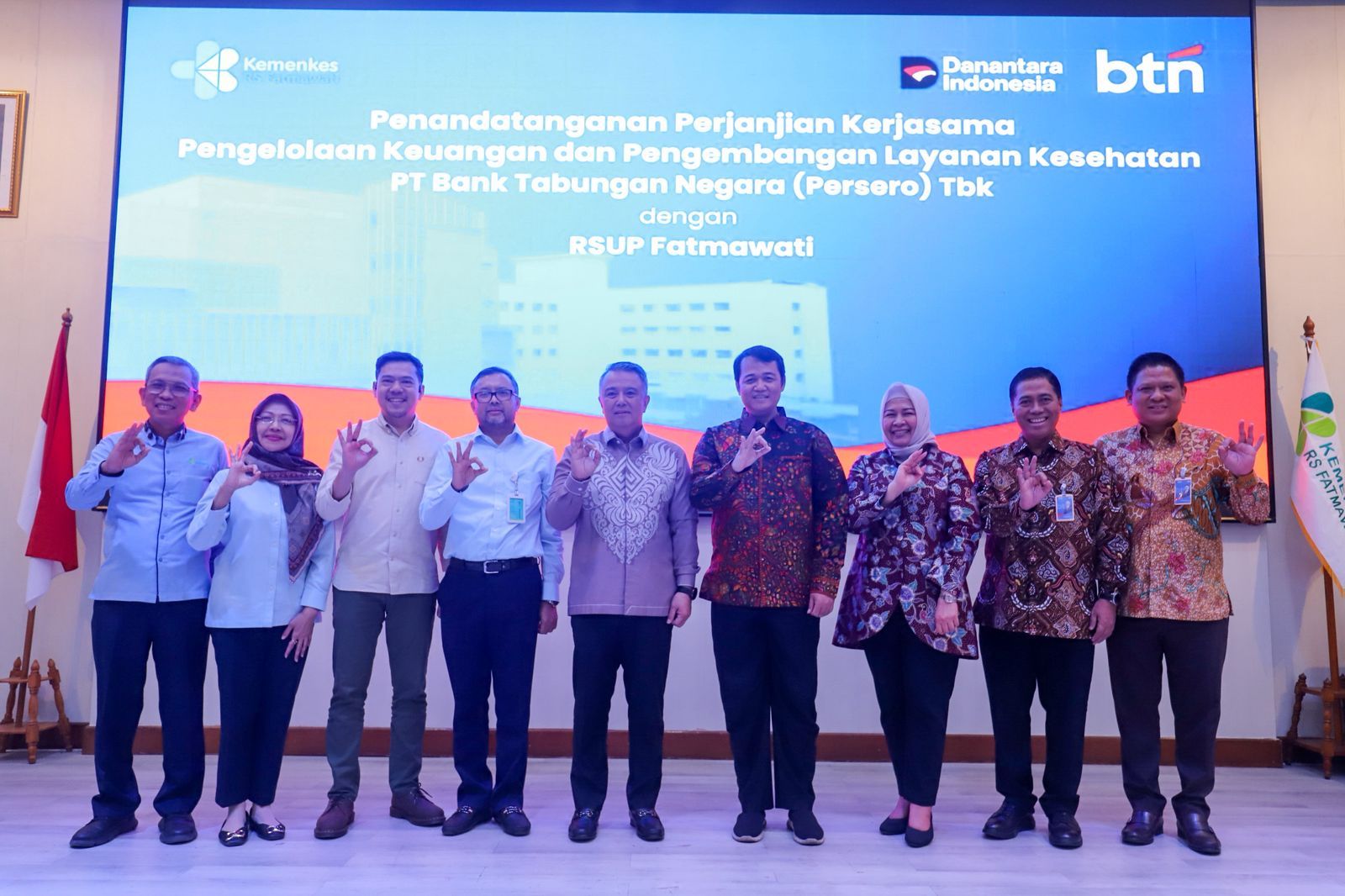 Sinergi BTN-RSUP Fatmawati Langkah Nyata Menuju Layanan Modern Terpadu