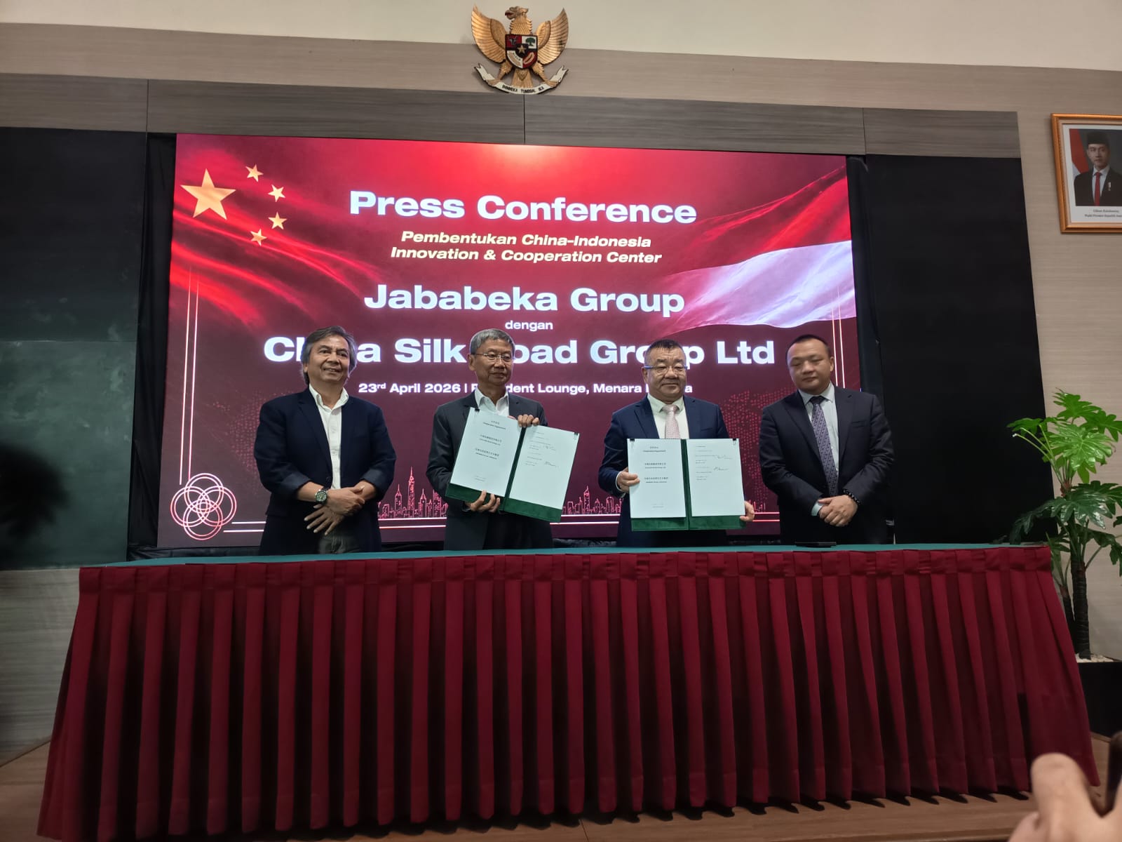 Innovation Center, Sinergi KIJA dan China Silk Road Perkuat Investasi
