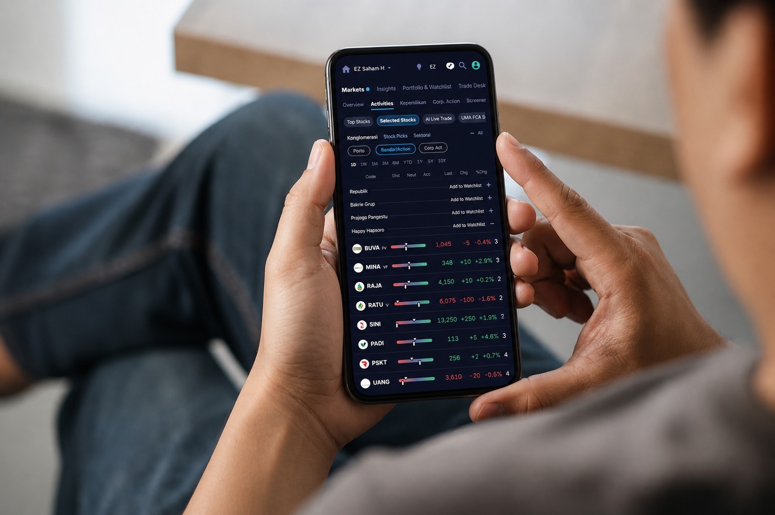 Era AI Trading, IPOT Sodorkan UI/UX Berbasis AI Real Time