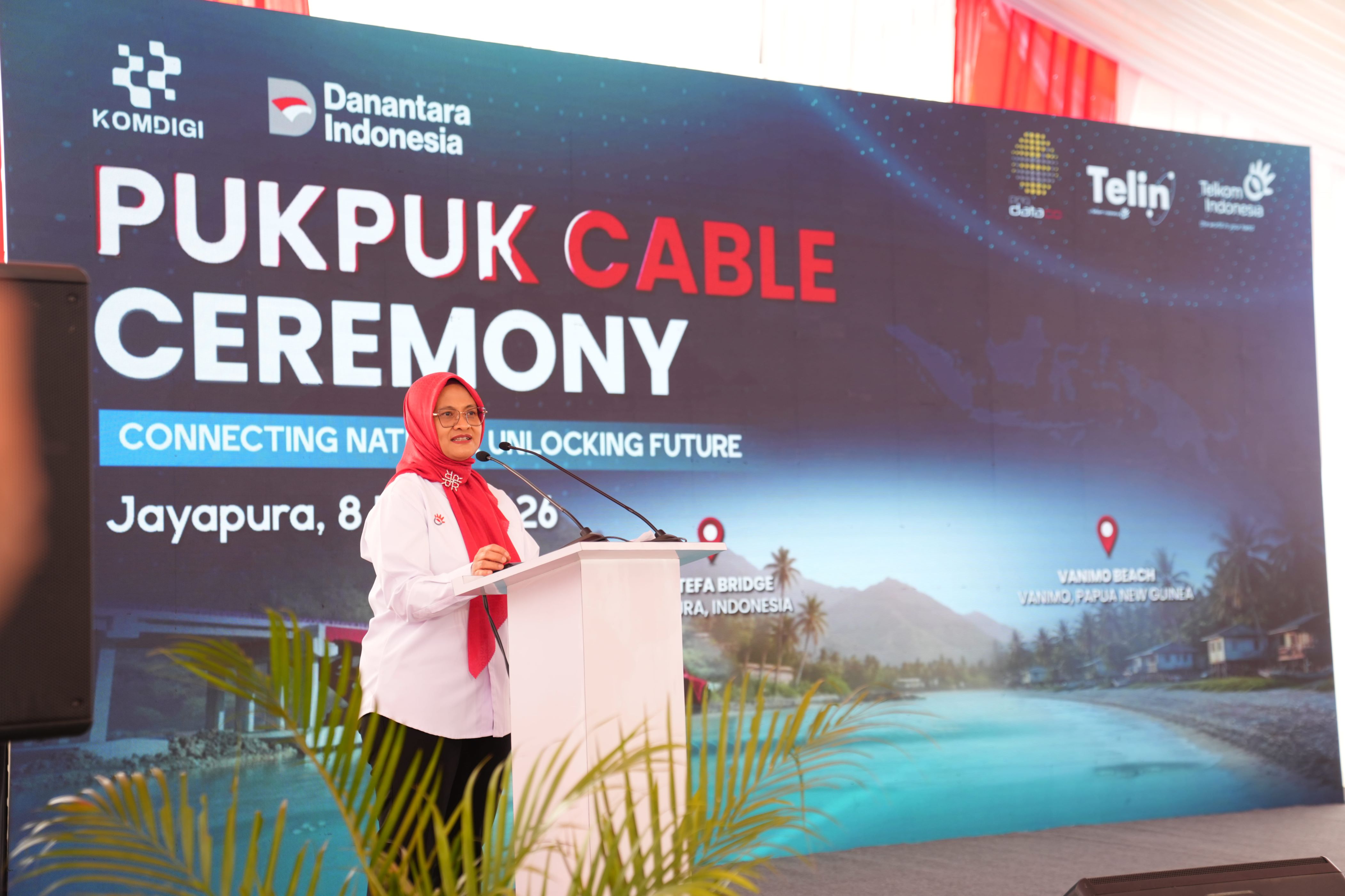 Kabel Laut Pukpuk TLKM Koneksikan Langsung Papua ke Jaringan Global