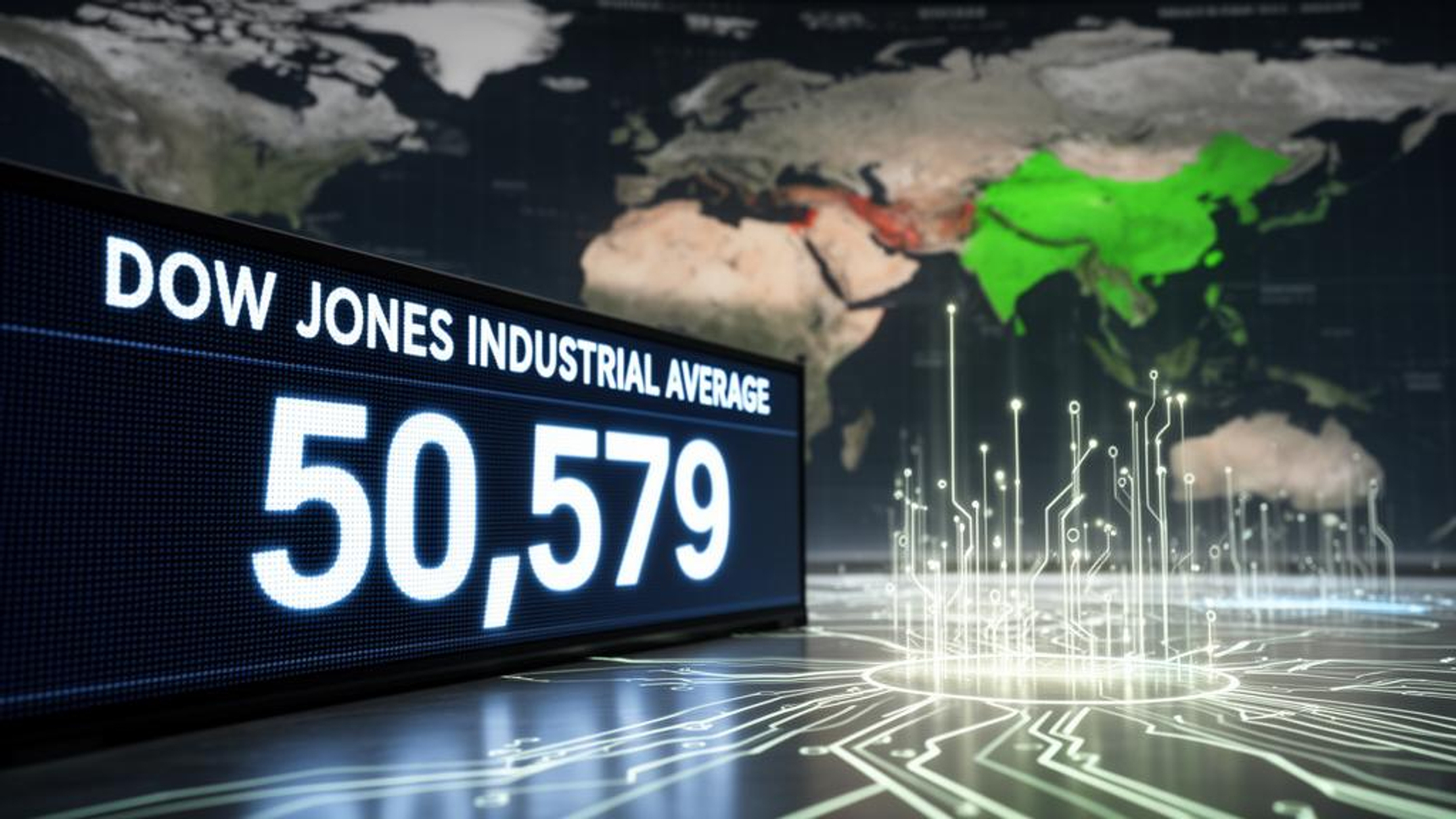Dow Jones Cetak Rekor Lagi Karena Potensi Gencatan Senjata di Timteng