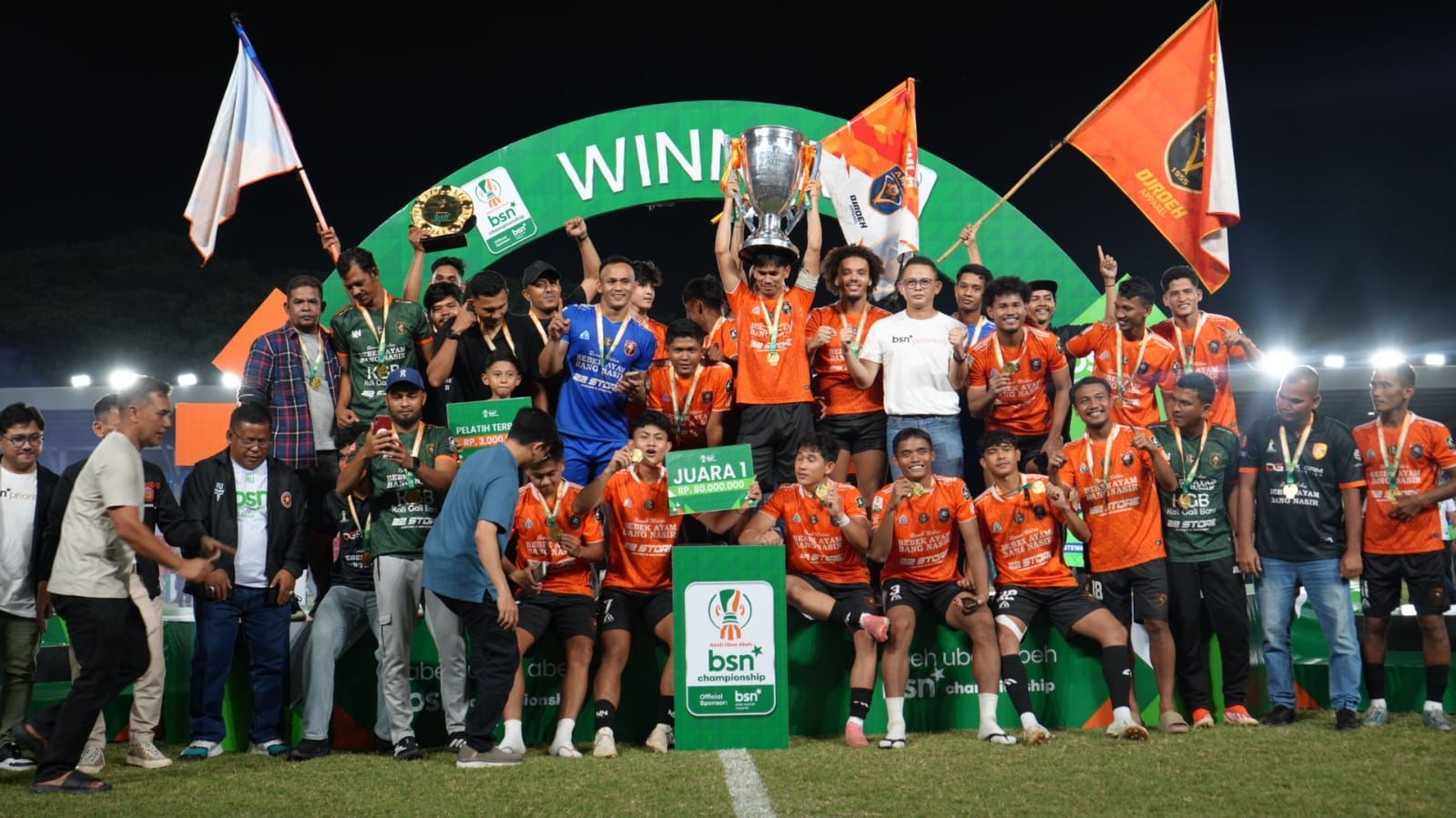 BSN Championship 2026 Dorong Talenta Sepak Bola dan UMKM Aceh