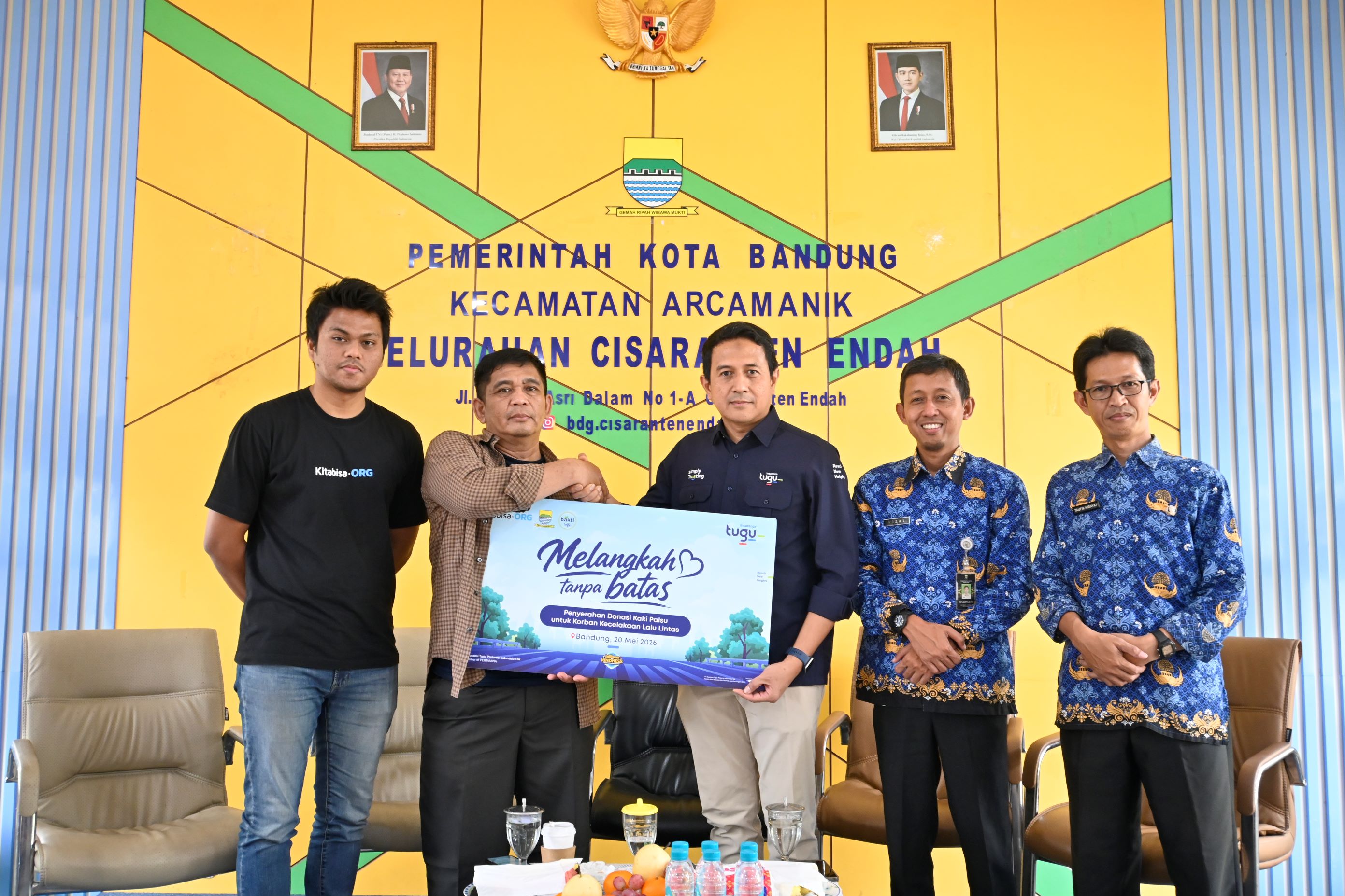 TUGU Gandeng Kitabisa Himpun Donasi, Bantu 40 Disabilitas Bangkit Lagi