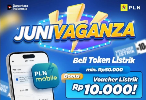 Beli Token PLN Rp50K Bisa Dapet Voucher Listrik Rp10K, Cek Yuk!