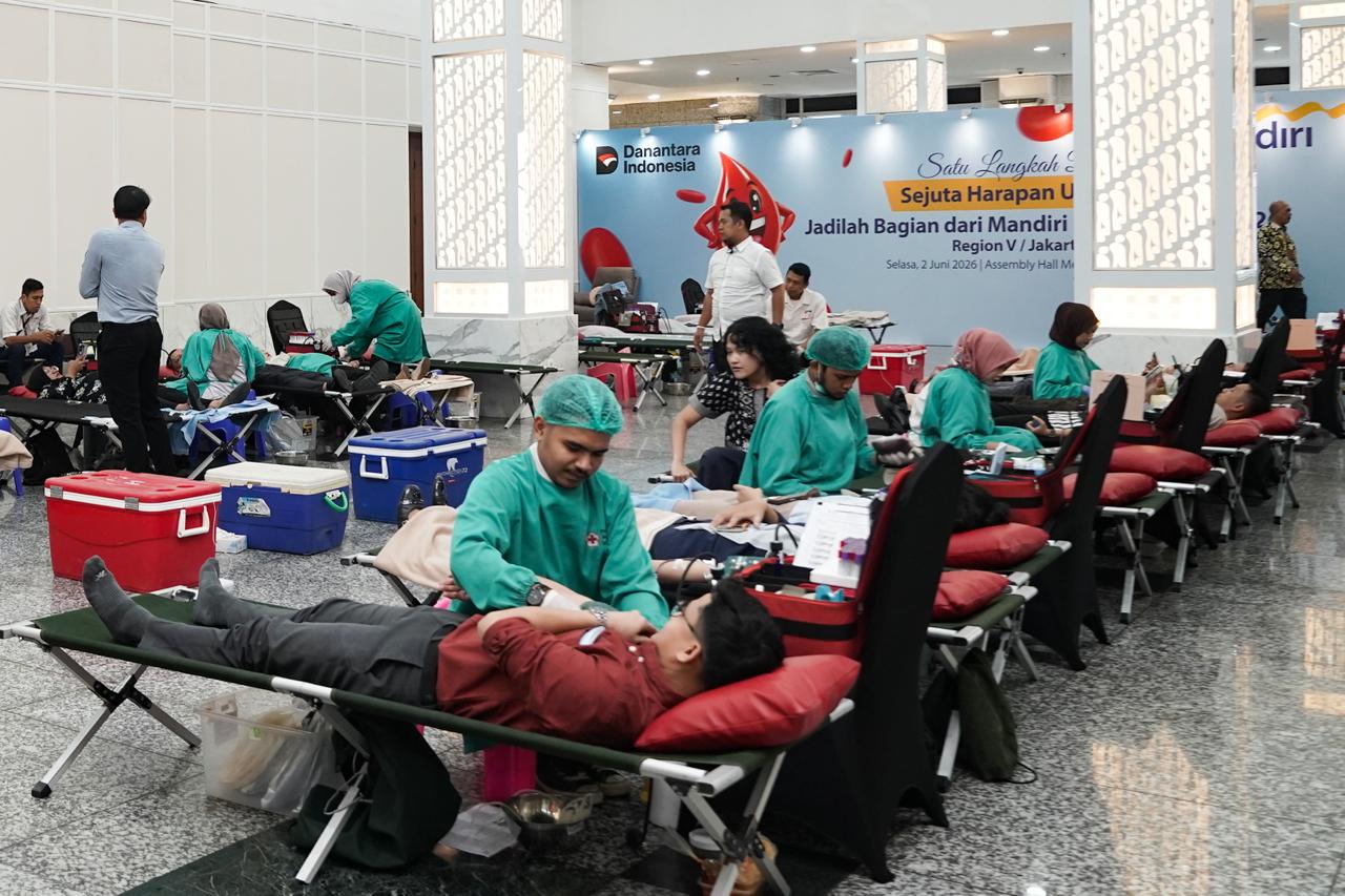 Donor Darah Bank Mandiri, Rangkul 4.850 Pendonor di Seluruh Indonesia