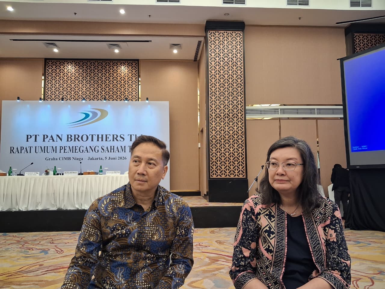 Pan Brothers (PBRX) Bidik Pertumbuhan Penjualan 10 Persen di 2026