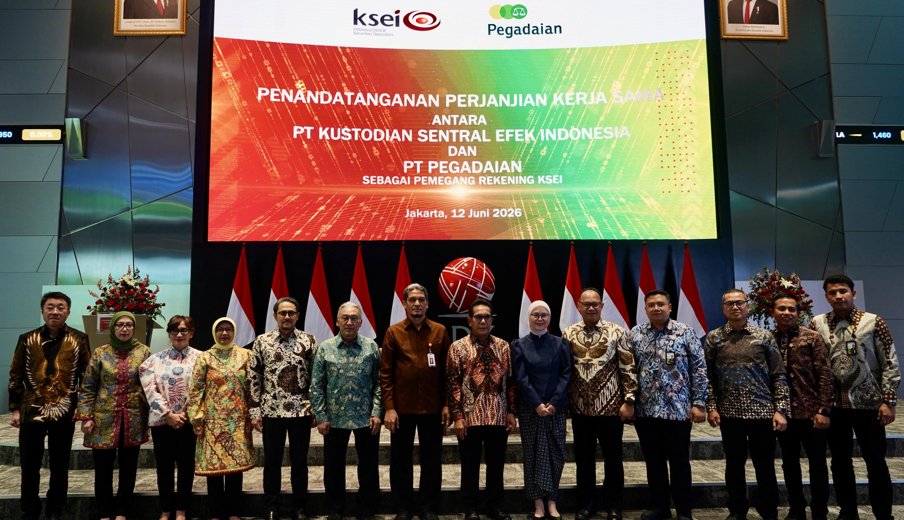 Pegadaian-KSEI Buka Jalur Baru Investasi Emas Nasional via Bursa ETF