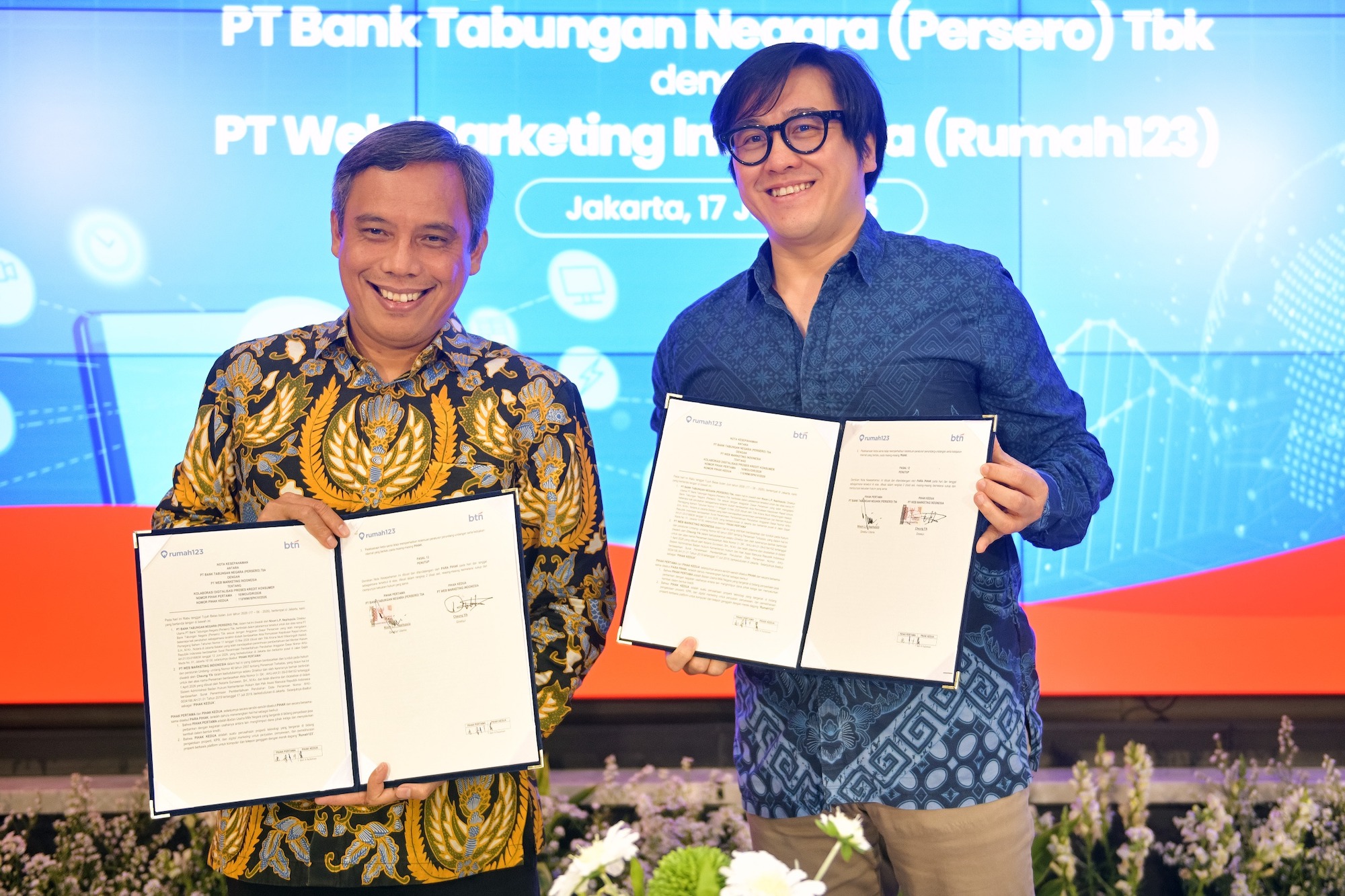Perkuat Ekosistem Digital, Bale by BTN Gandeng Rumah123