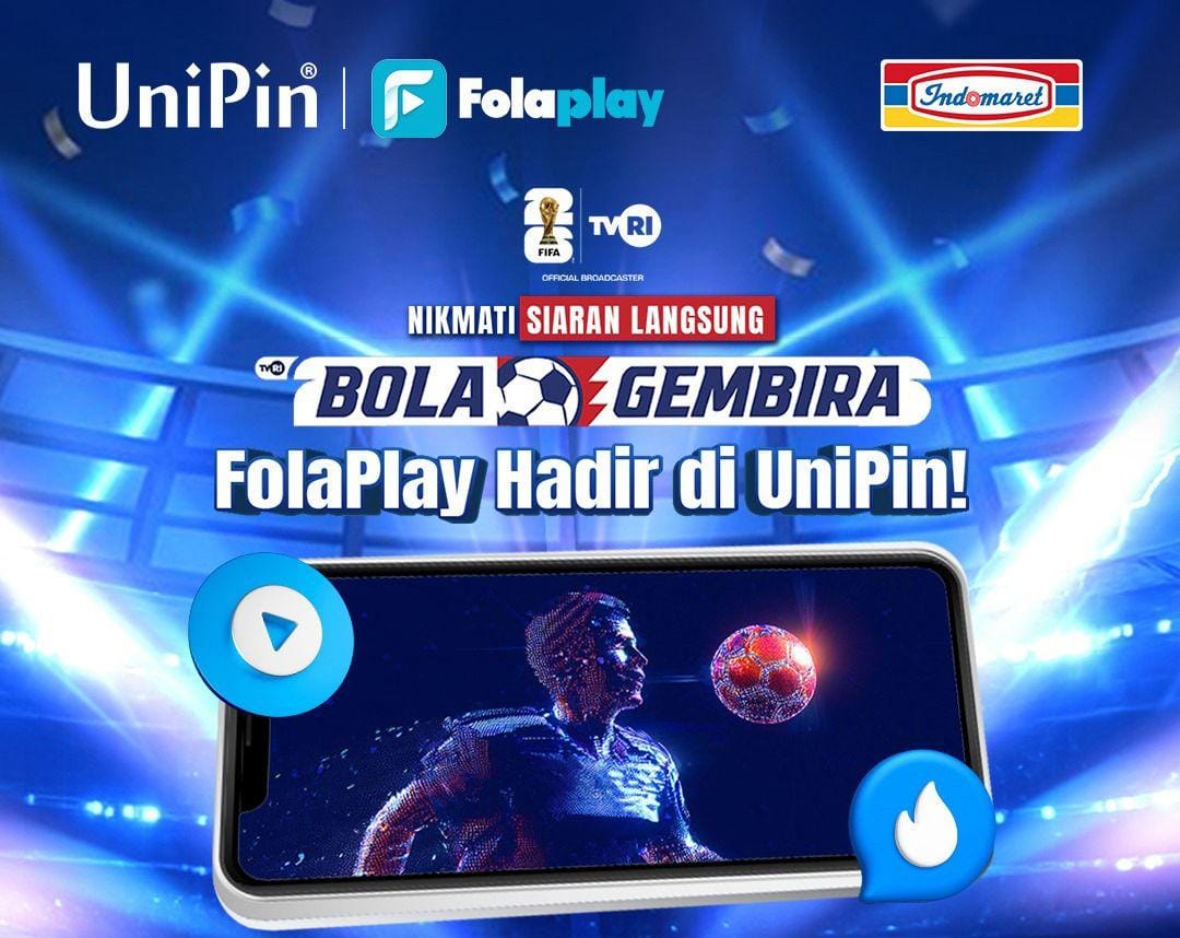 IRSX Gandeng UniPin untuk Distribusi Voucher Streaming Piala Dunia