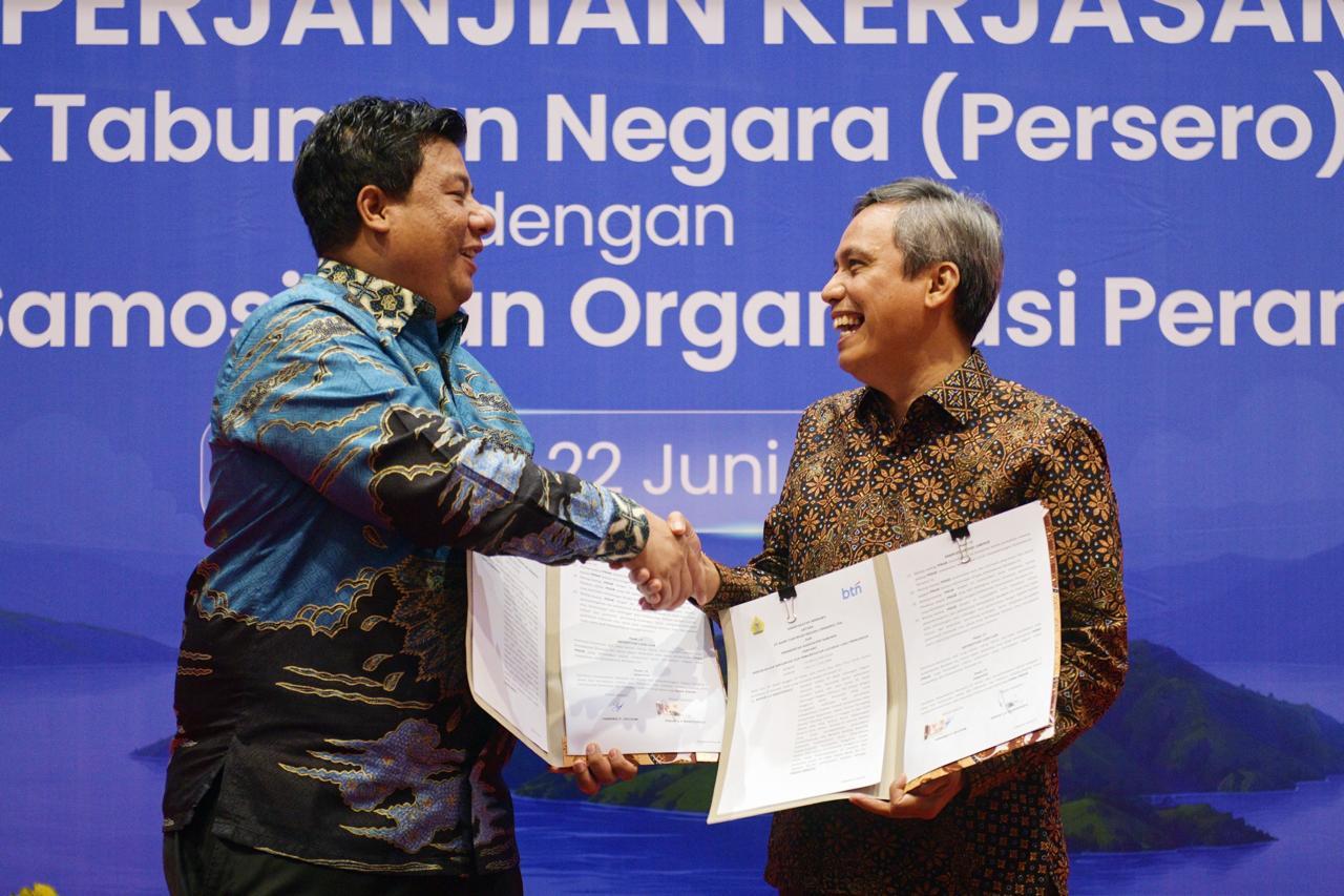 Perkuat Sinergi dengan Pemkab Samosir, BTN Lakukan Tindakan ini