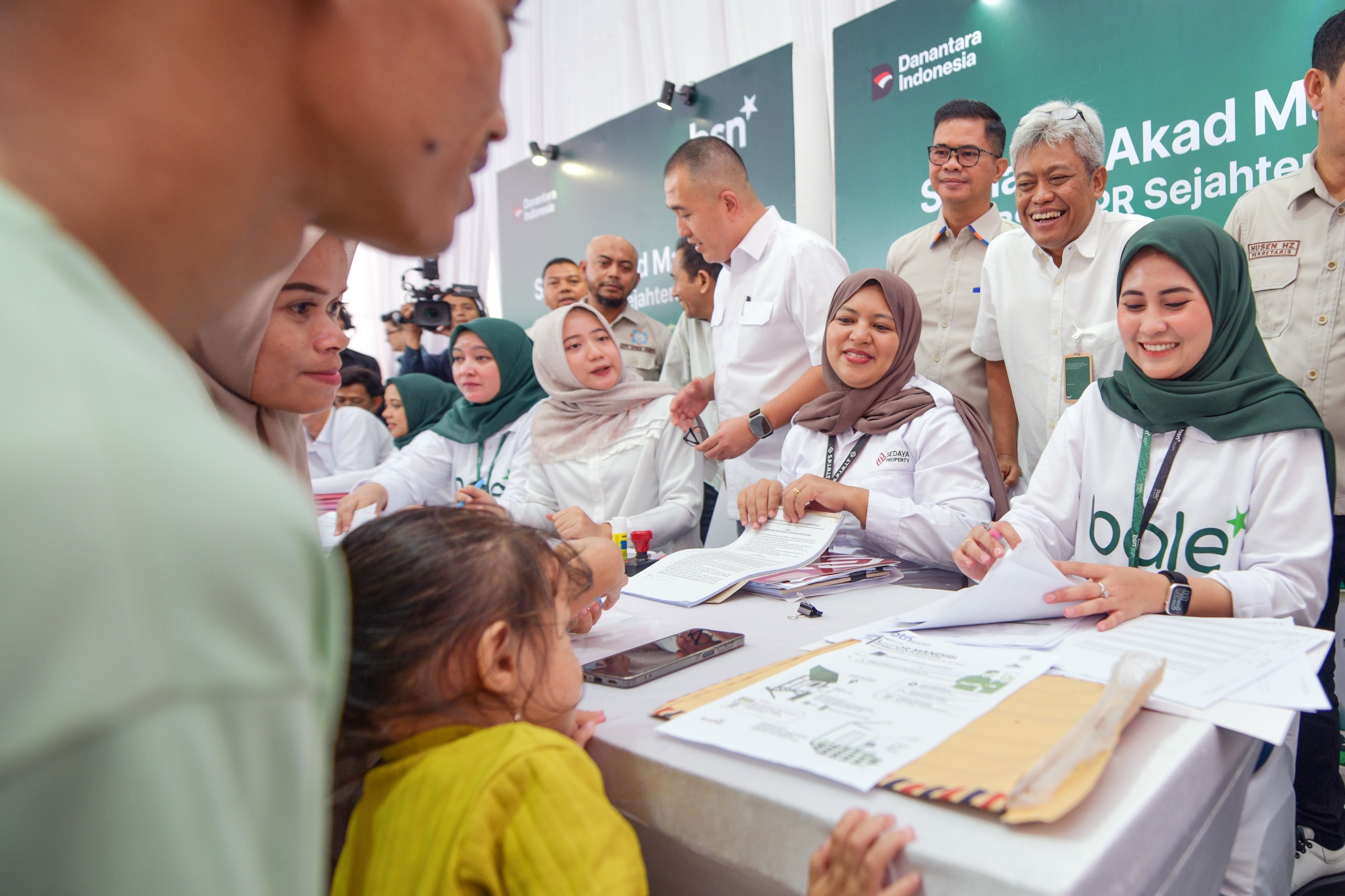 Gercep, Bank BSN Akad Massal 6.000 Rumah di Sumatera Utara
