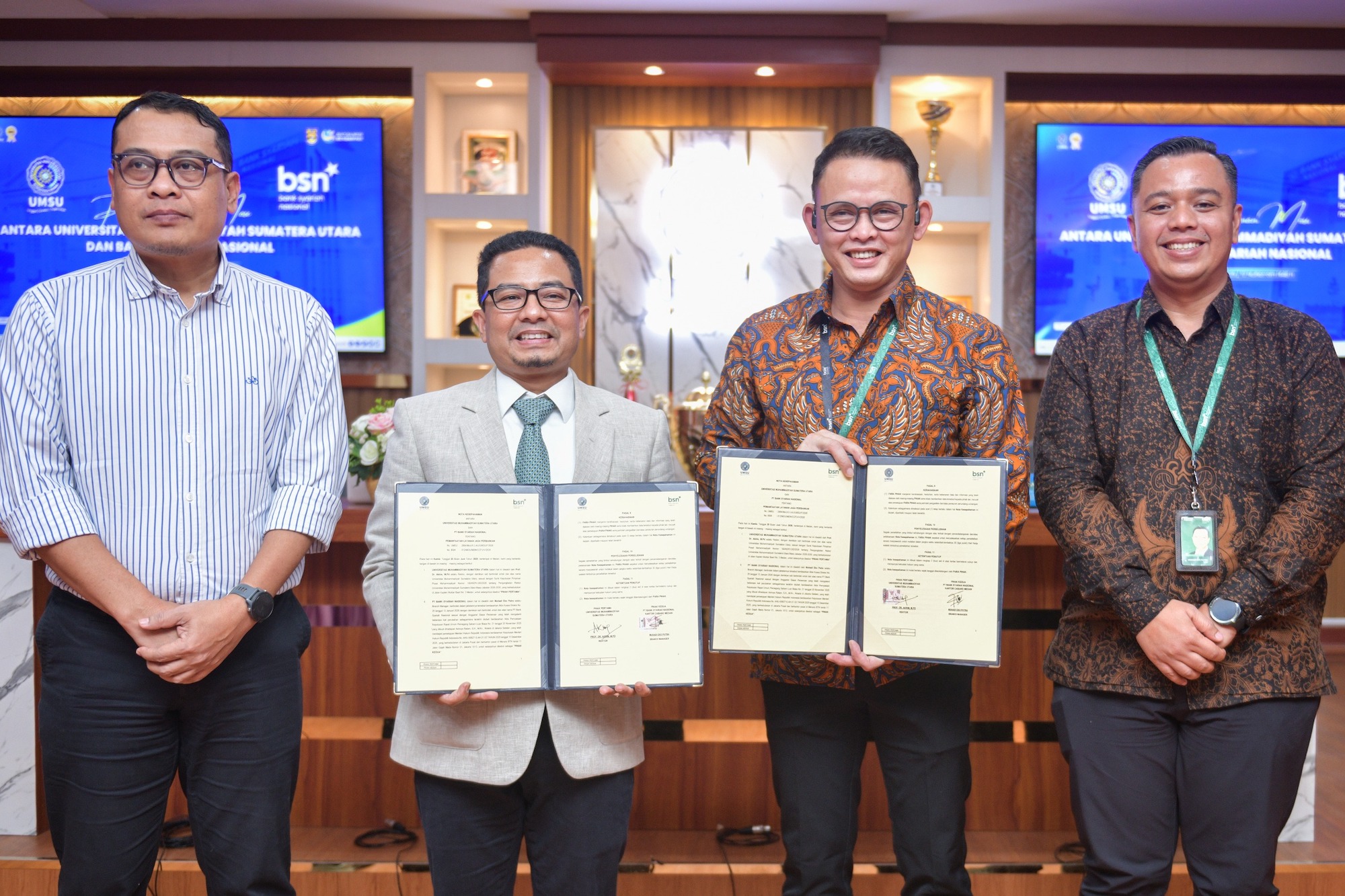 Bank BSN dan UMSU Bangun Ekosistem Perbankan Syariah Terintegrasi
