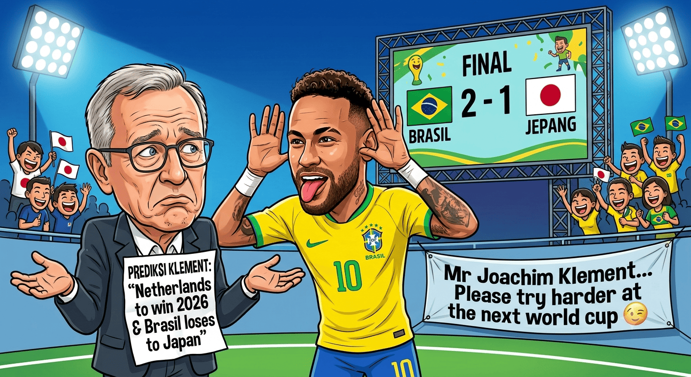 Salah Tebak Brasil, Ekonom Penakluk World Cup Diledek Neymar