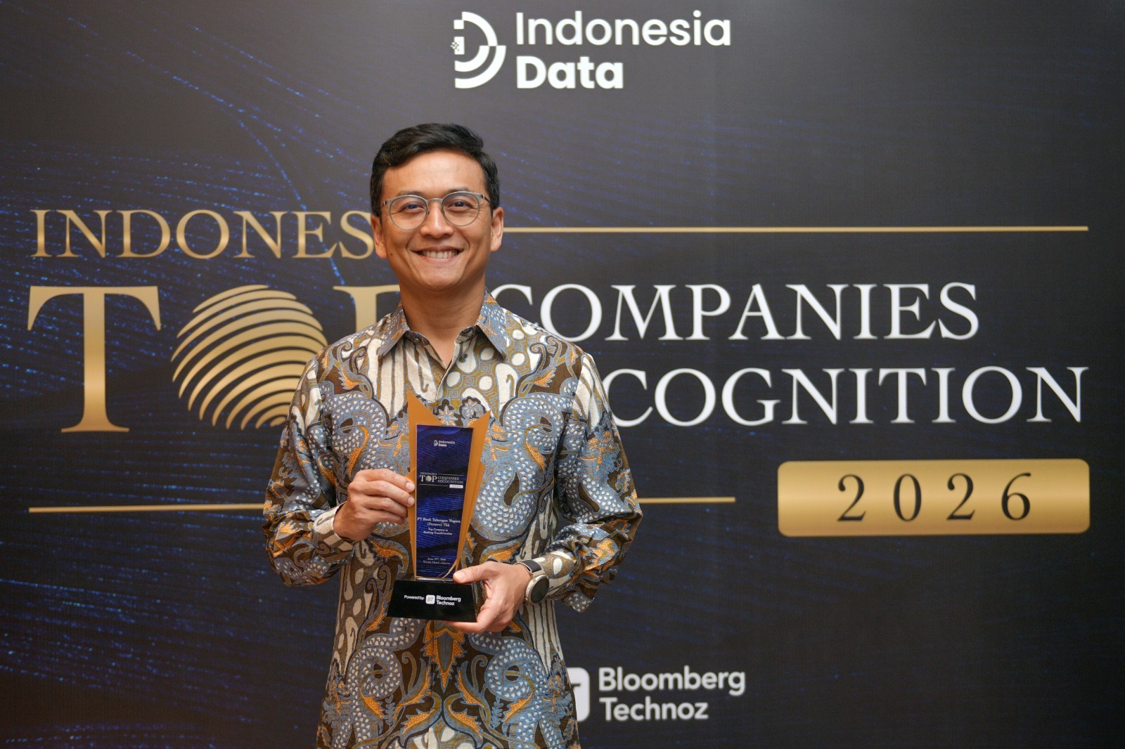 BTN Raih Penghargaan Top Company in Banking Transformation 2026