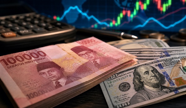 Rupiah Tembus Rp18.073, Tekanan Ritel Bebani Pasar