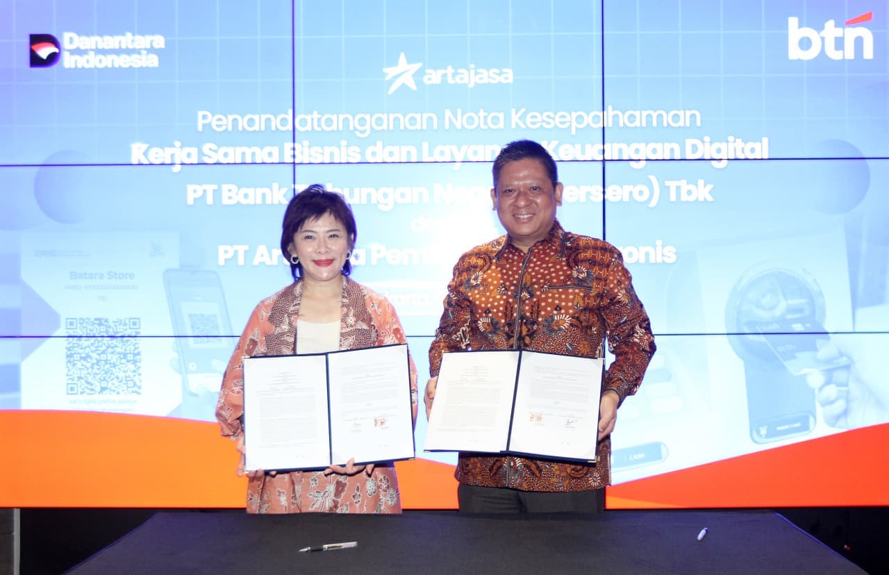 Perluas Layanan Ekosistem Digital, BTN Gandeng Artajasa
