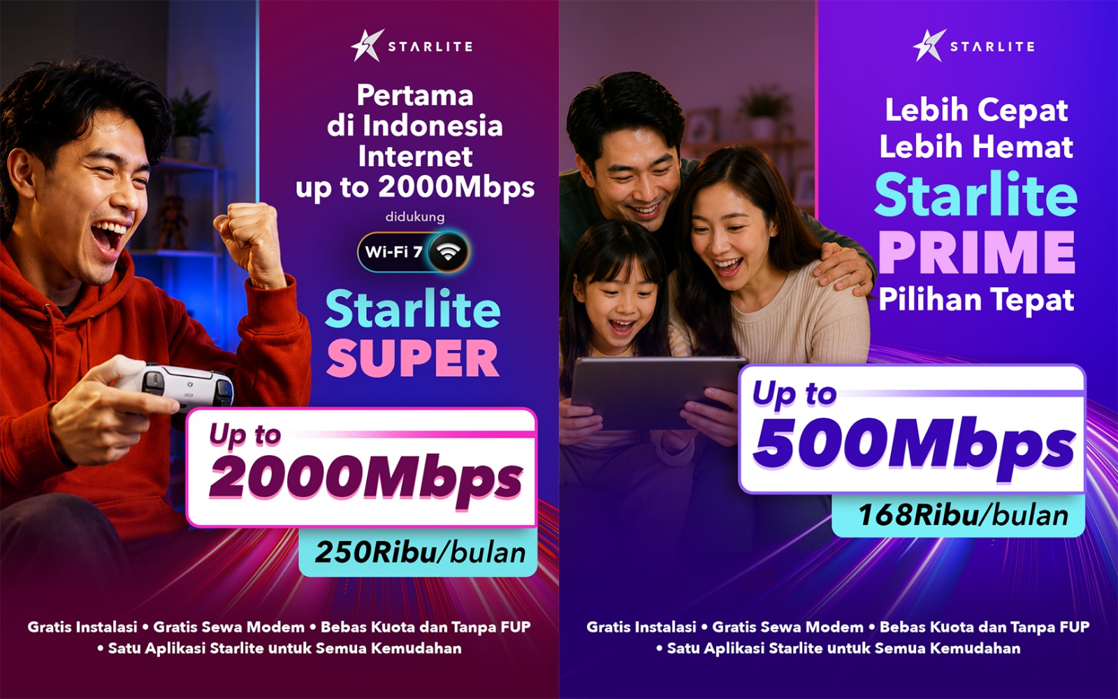 Via Starlite! Surge Dobrak Batas Digital dengan Internet Wi-Fi 7