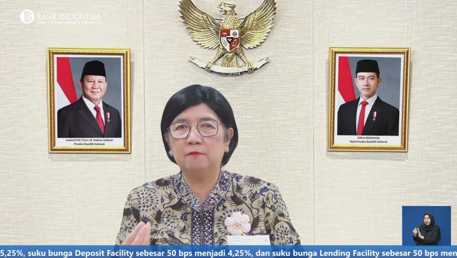 Perry Warjiyo Mundur, Destry Damayanti Jadi Pjs Gubernur BI