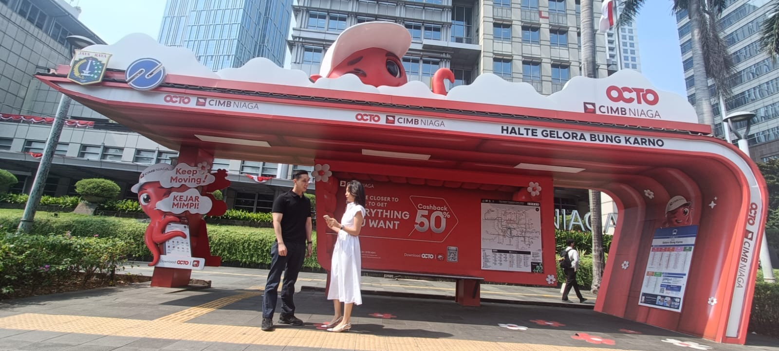 CIMB Niaga Dukung Mobilitas Masyarakat Nyaman dengan OCTO