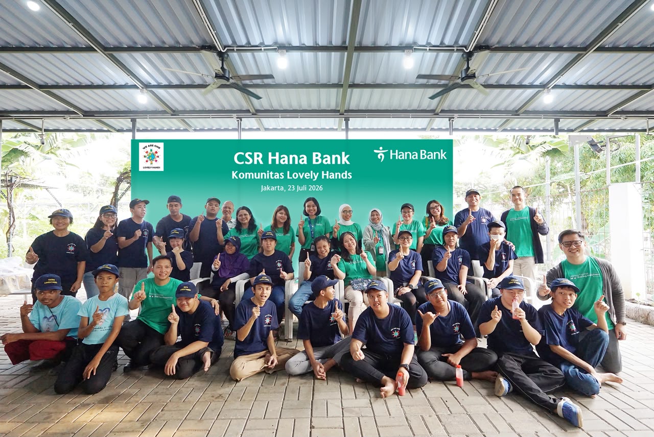 Hana Bank Perkuat Pemberdayaan Anak Berkebutuhan Khusus