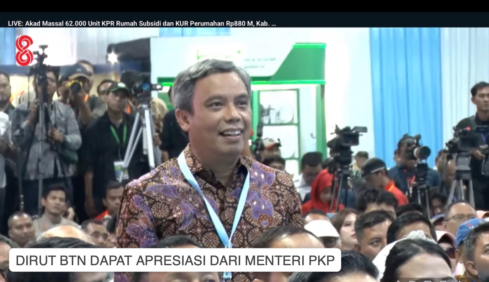 Menteri PKP Sanjung Bos BTN di Depan Presiden, ini Sebabnya
