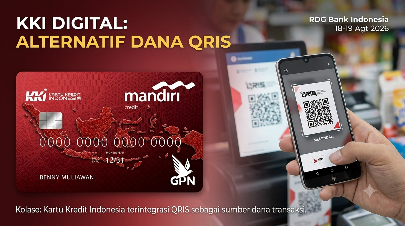 Kartu Kredit Indonesia Jadi Sumber Dana Transaksi QRIS