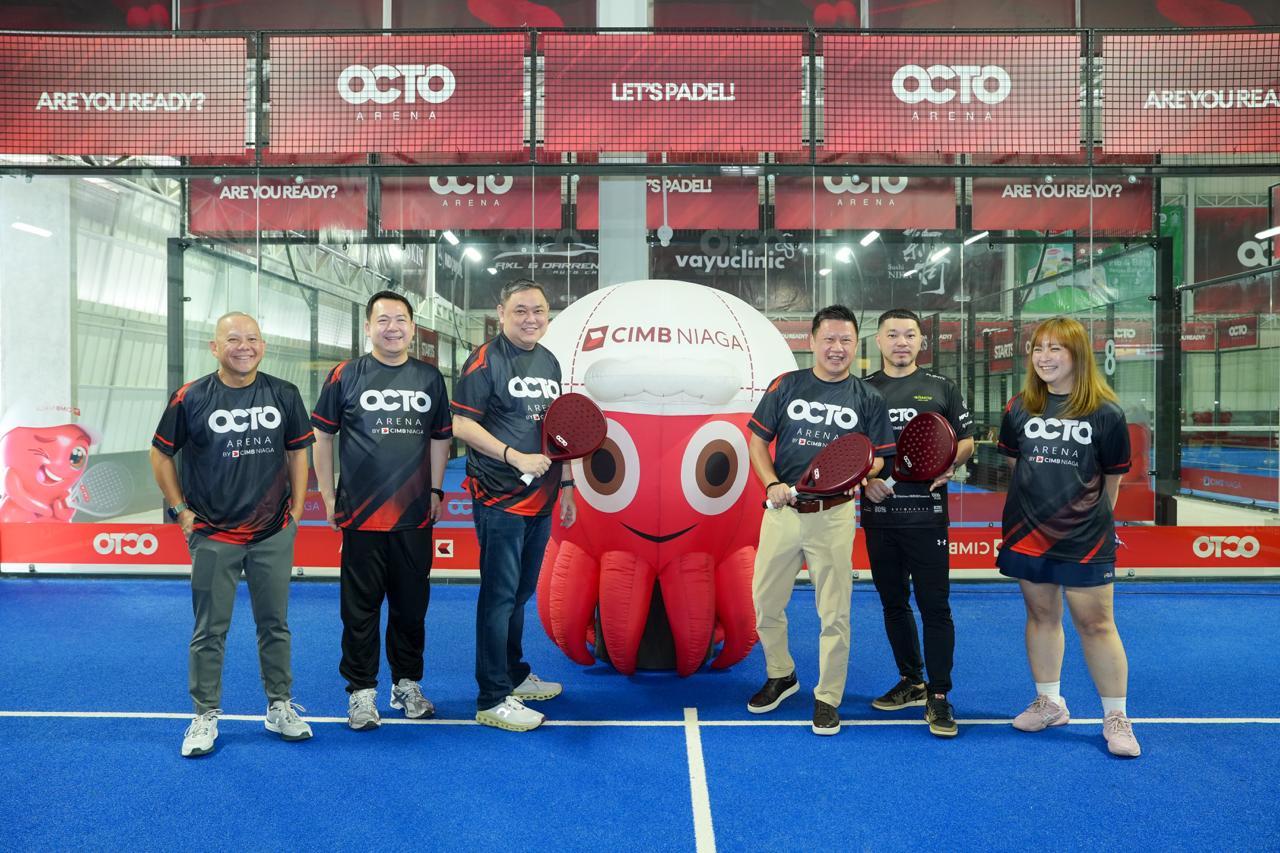 CIMB Niaga Resmikan Lapangan Padel OCTO Arena