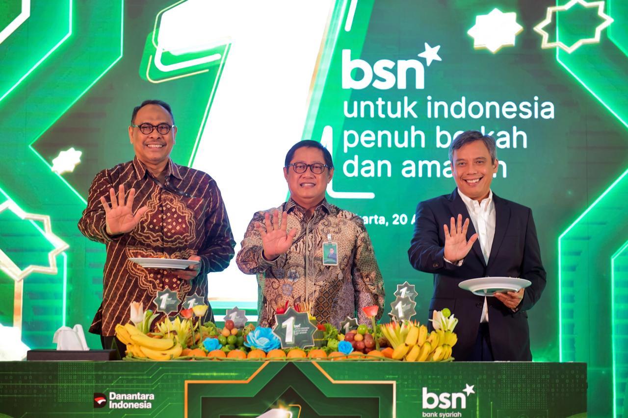 Milad Perdana, BSN Siap Jadi Kekuatan Baru Perbankan Syariah