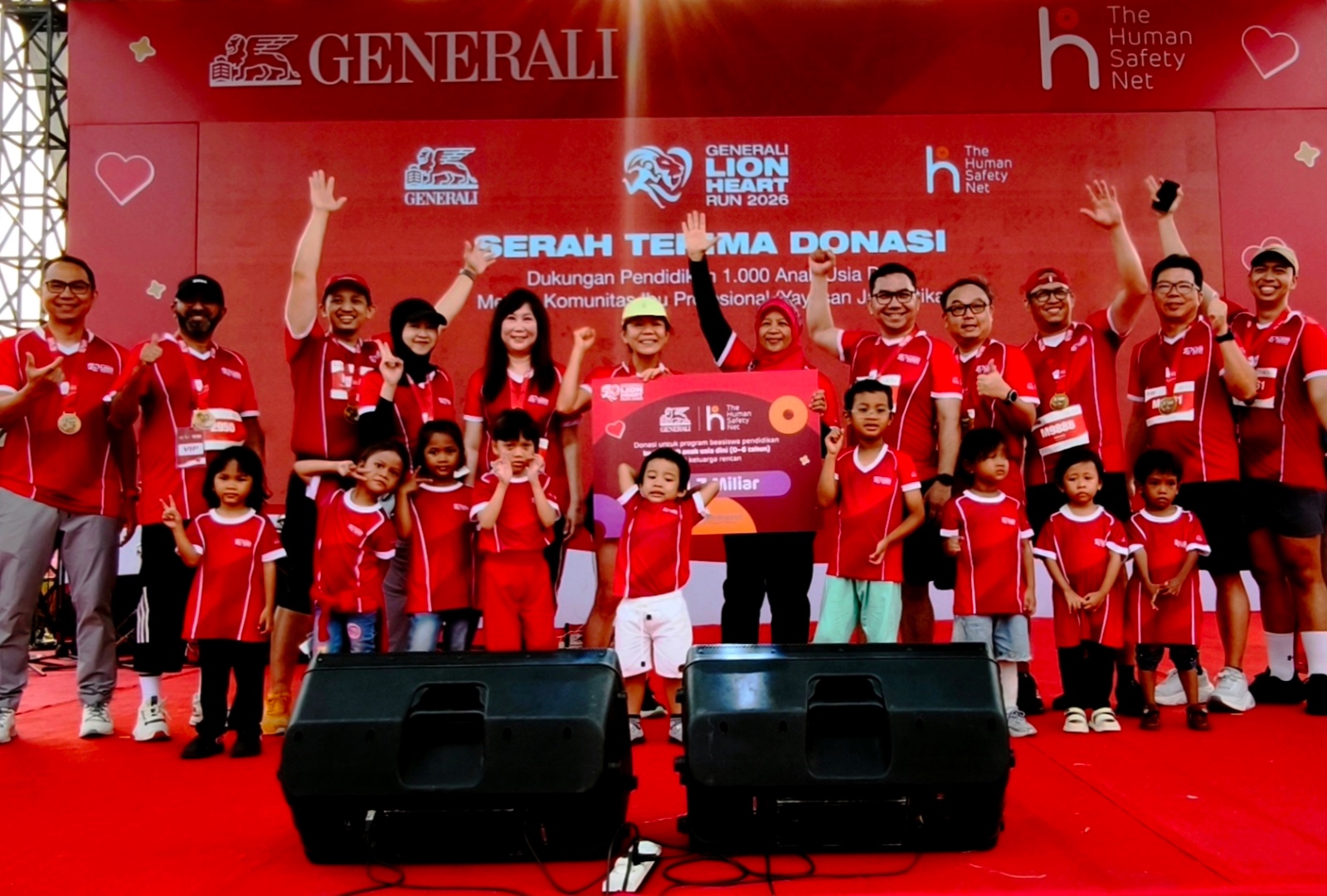 Gaungkan Raya Active, Bank Raya Dukung Generali Lion Heart Run 2026