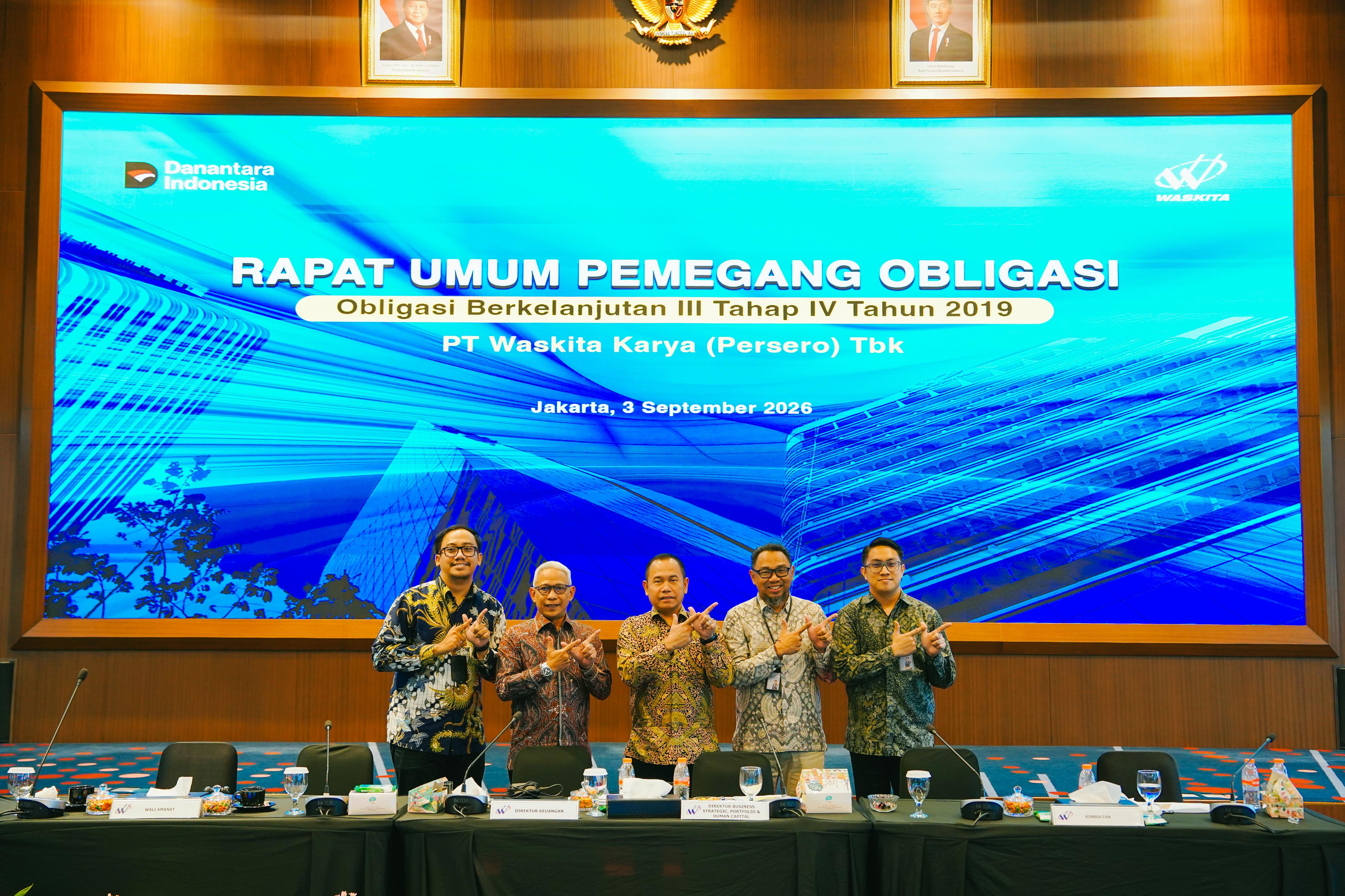 Pemegang Obligasi WSKT Setujui Restrukturisasi Utang Hingga 2034