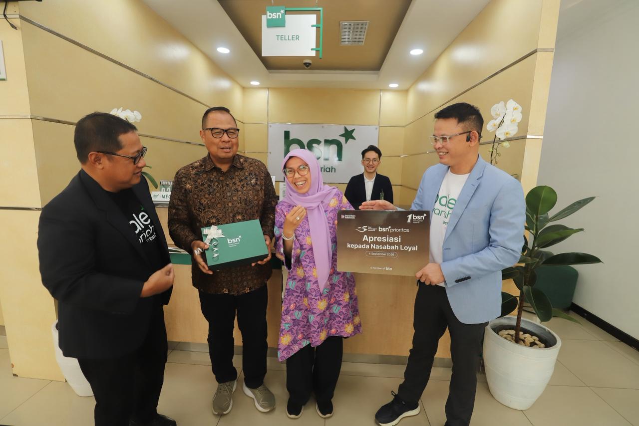 Peringati Hapelnas, Bank BSN Pacu Layanan dan Apresiasi Nasabah