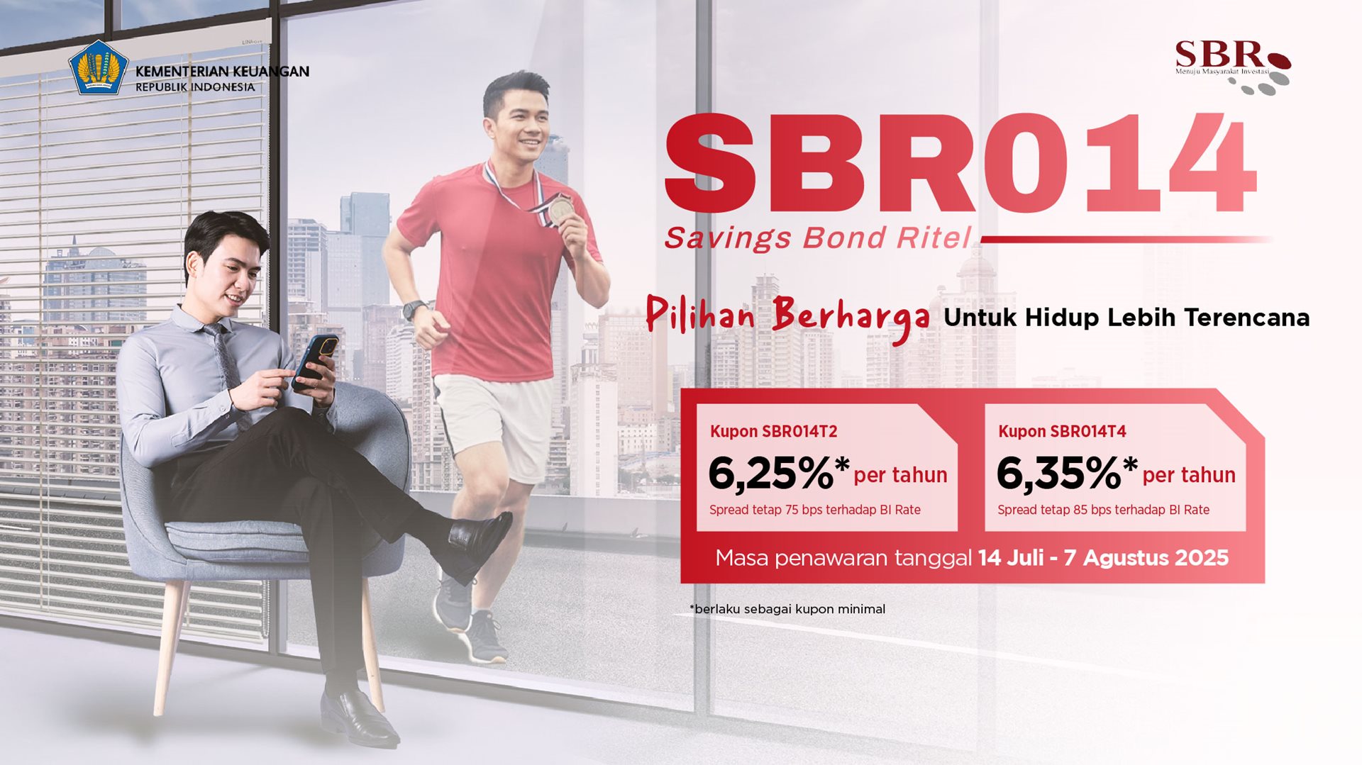 1.822 Investor Cairkan Lebih Awal SBR014T2 Senilai Rp362,7 Miliar