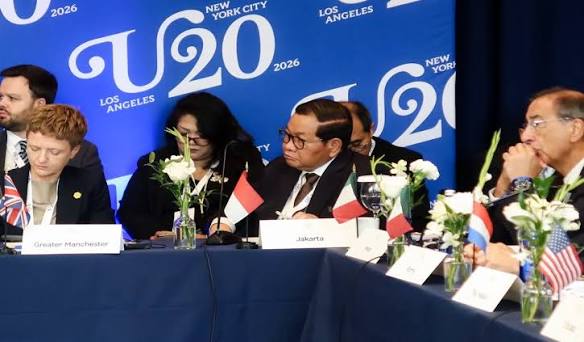 Pramono Tawarkan 37 Proyek Jakarta Senilai USD7 Miliar di Forum U20 AS