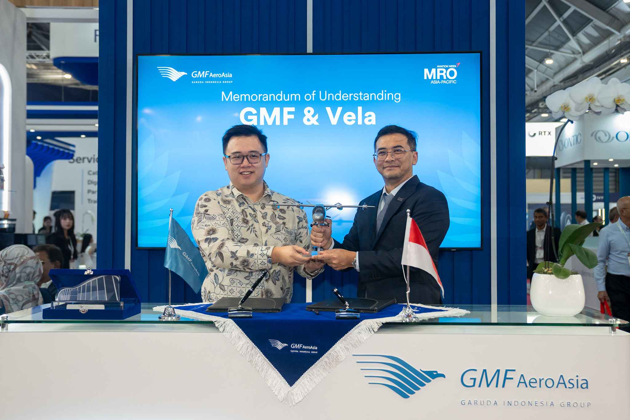 Perkuat Bisnis MRO, GMFI Jalin Kemitraan Strategis di Asia Pasifik