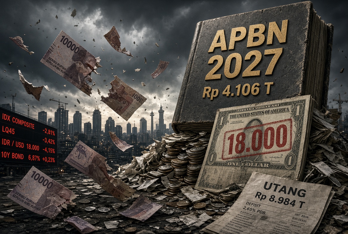 APBN Tembus Rp 4.000 T, Dolar Rp 18.000. Suahasil akan Berhasil?